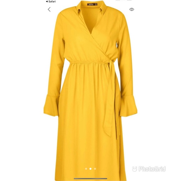 NEW WRAP DRESS 🔥🔥🔥 - Picture 3 of 3